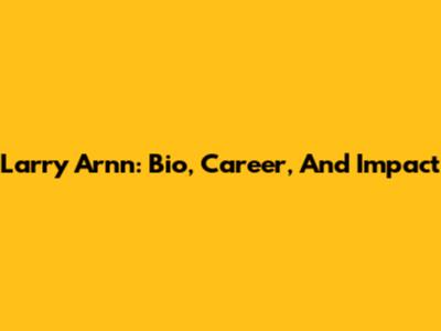Larry Arnn: Bio, Career, And Impact